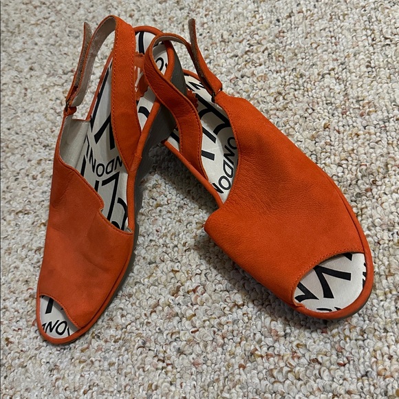 Fly London Palp Leather Sandal Size 41